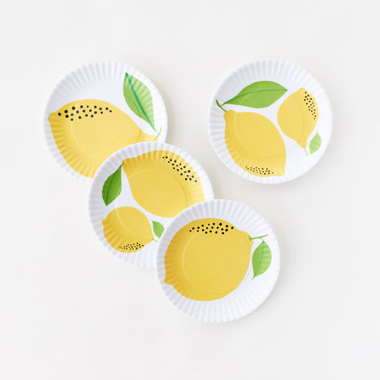 Lemon "Paper" Plate