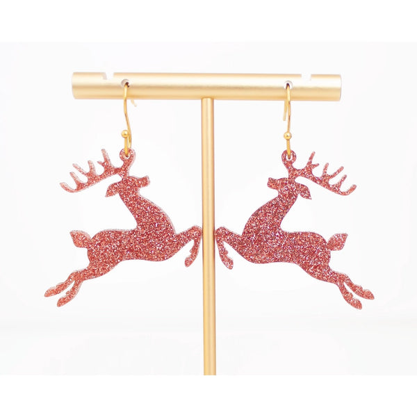 Christmas Earrings - Reindeer