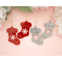 Christmas Earrings Stocking